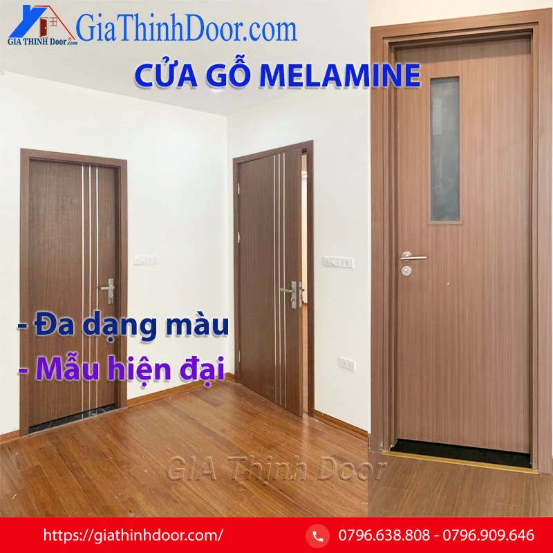 cửa gỗ melamine